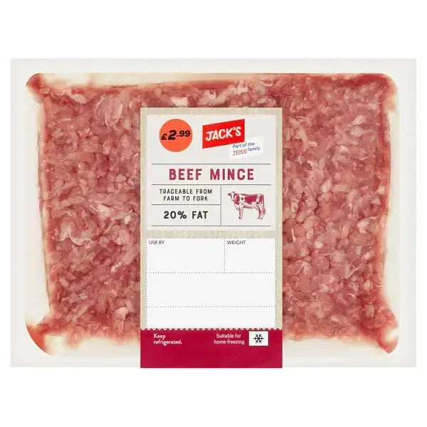 Jack's Beef Mince 400g  Adomoo