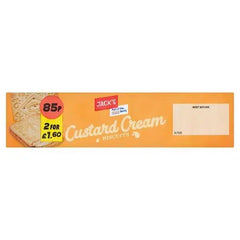 Jack's Custard Creams Biscuits 150g (Case of 12)  Adomoo