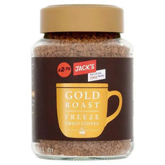 Jack's Gold Roast Freeze Dried Coffee 90g (Case of 6)  Adomoo