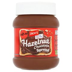 Jack's Hazelnut Chocolate Spread 400g (Case of 6)  Adomoo