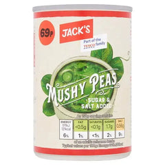 Jack's Mushy Peas 300g (Case of 12)  Adomoo