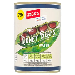 Jack's Red Kidney Beans in Water 400g (Case of 12)  Adomoo