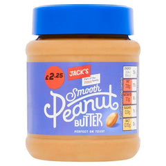 Jack's Smooth Peanut Butter 340g (Case of 6)  Adomoo
