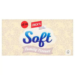 Jack's Soft Family Tissues (Case of 12)  Adomoo
