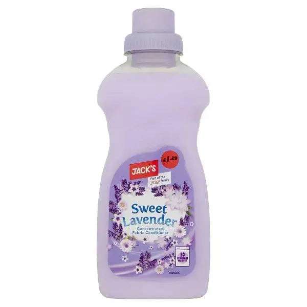 Jack's Sweet Lavender Concentrated Fabric Conditioner 30 Washes 750ml (Case of 8)  Adomoo