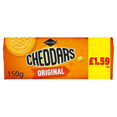 Jacob's Cheddars Original 150g (Case of 12)  Adomoo