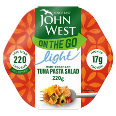 John West on the Go Light Mediterranean Tuna Pasta Salad 220g (Case of 6)  Adomoo
