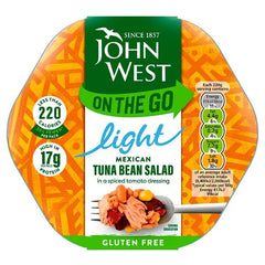 John West on the Go Light Mexican Tuna Bean Salad 220g (Case of 6)  Adomoo