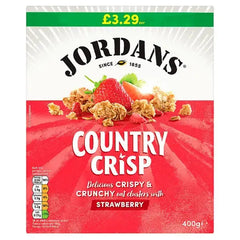 Jordans Country Crisp Strawberry 400g (Case of 6)  Adomoo