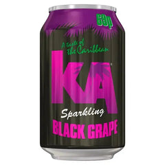KA Sparkling Black Grape 330ml Can (Case of 24)  Adomoo