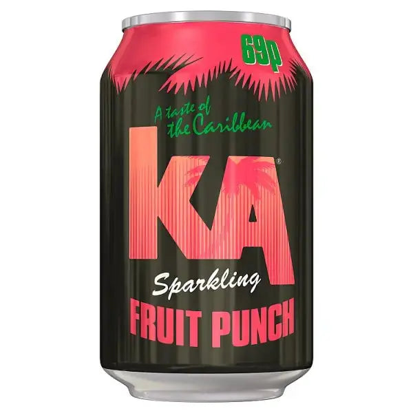 KA Sparkling Fruit Punch 330ml (Case of 24)  Adomoo