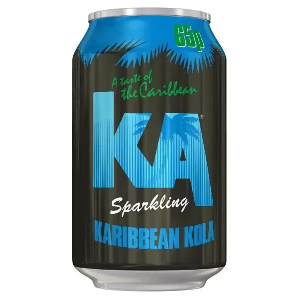 KA Sparkling Karibbean Kola 330ml (Case of 24)  Adomoo