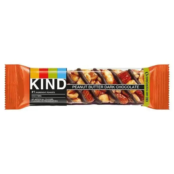 KIND Peanut Butter Dark Chocolate Snack Bar 40g (Case of 12)  Adomoo