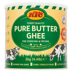 KTC Finest Quality Pure Butter Ghee 2kg  Adomoo