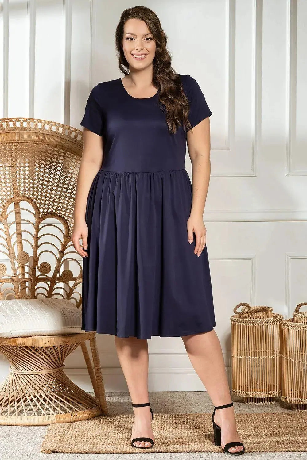 Karko beautiful airy flared maria dress  Adomoo
