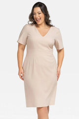 Karko classic and subtle extravagance pencil dress  Adomoo