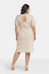 Karko classic and subtle extravagance pencil dress  Adomoo
