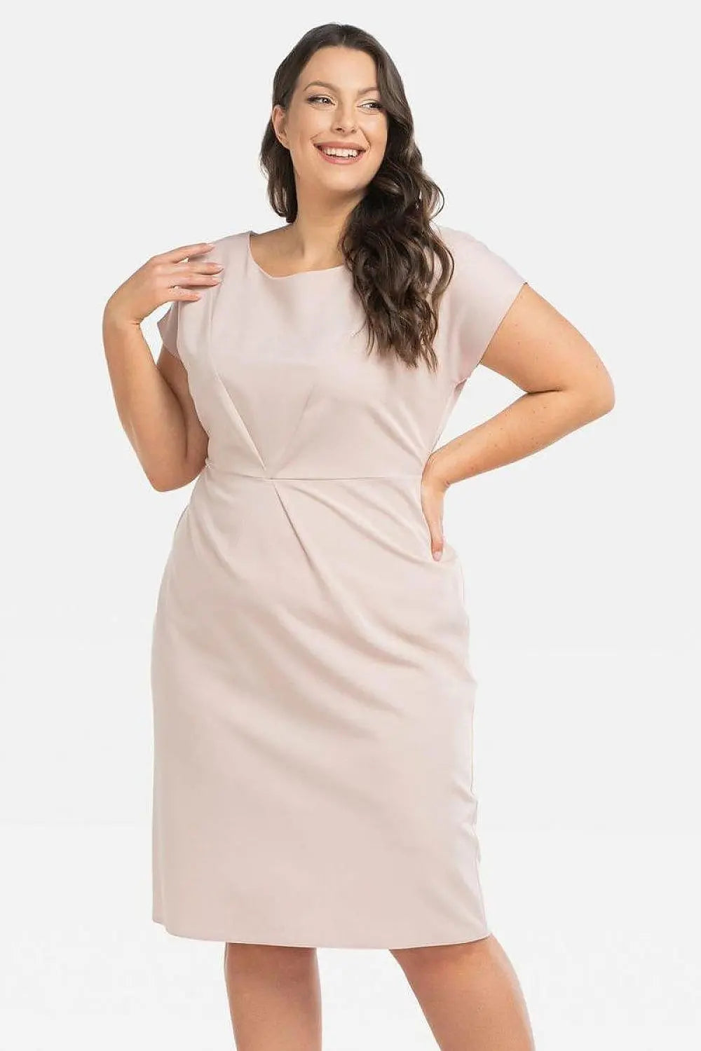 Karko elegant pencil-cut otto dress  Adomoo