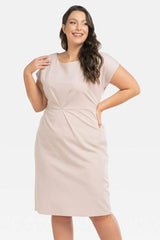 Karko elegant pencil-cut otto dress  Adomoo