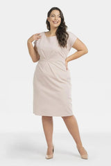 Karko elegant pencil-cut otto dress  Adomoo