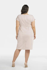 Karko elegant pencil-cut otto dress  Adomoo