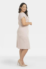 Karko elegant pencil-cut otto dress  Adomoo