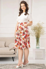 Karko plus size skirt  Adomoo