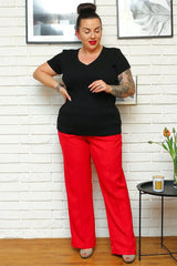 Karko simple, minimalist blouse  Adomoo