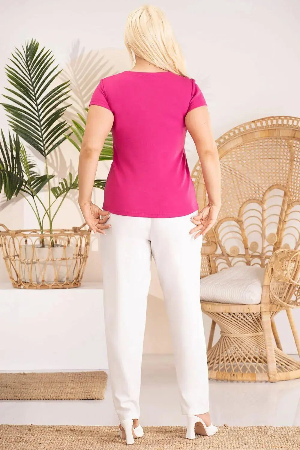 Karko simple, minimalist blouse  Adomoo