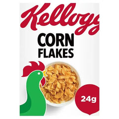 Kellogg's Corn Flakes Breakfast Cereal Portion Pack 40 x 24g (Case of 40)  Adomoo