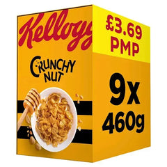 Kellogg's Crunchy Nut Breakfast Cereal 9x460g (Case of 9)  Adomoo