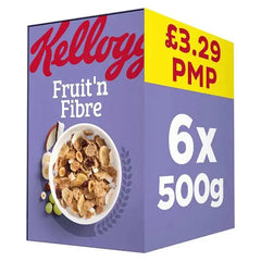 Kellogg's Fruit 'n Fibre Breakfast Cereal 6 x 500g (Case of 6)  Adomoo