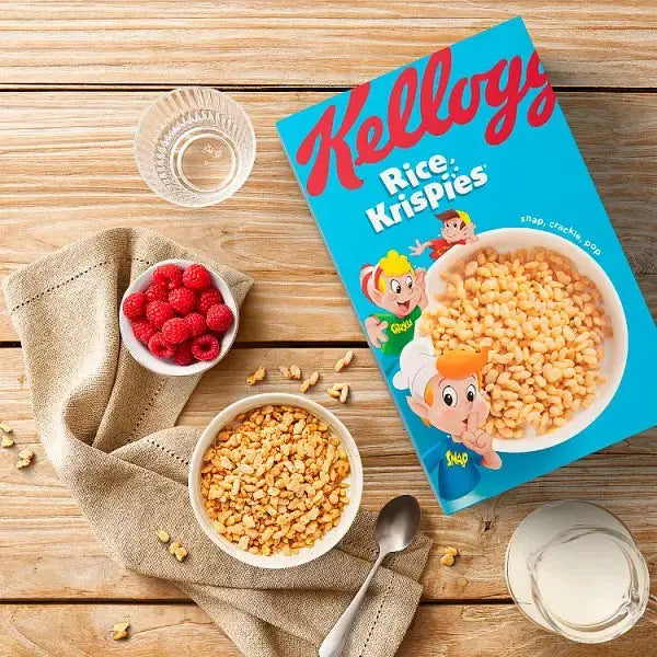 Kellogg's Rice Krispies Breakfast Cereal 7 x 430g (Case of 7)  Adomoo