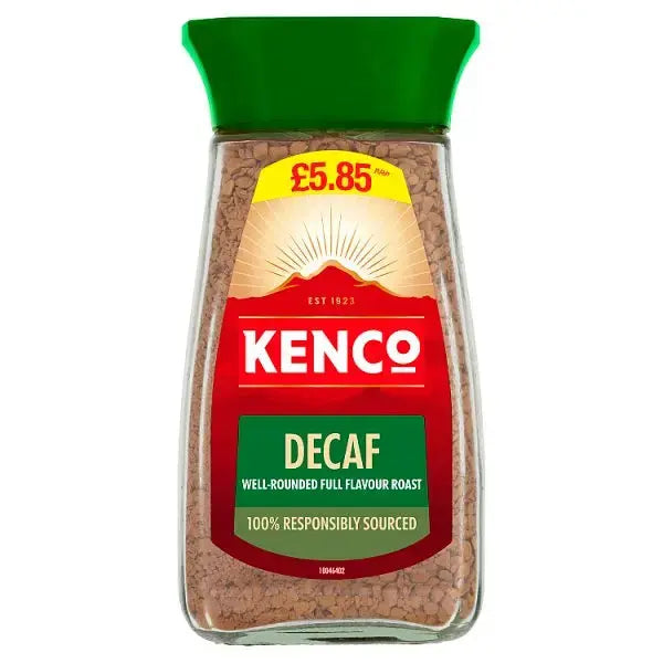 Kenco Decaf Instant Coffee 100g (Case of 6)  Adomoo
