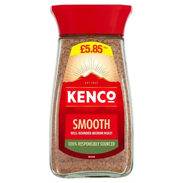 Kenco Smooth Instant Coffee 100g (Case of 6)  Adomoo