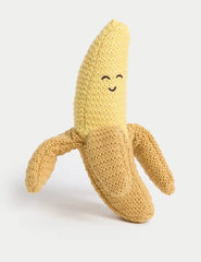 Knitted Banana Toy  Adomoo