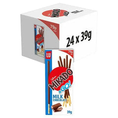LU Mikado & Go Milk Chocolate Biscuits 79p PMP 39g (Case of 24)  Adomoo
