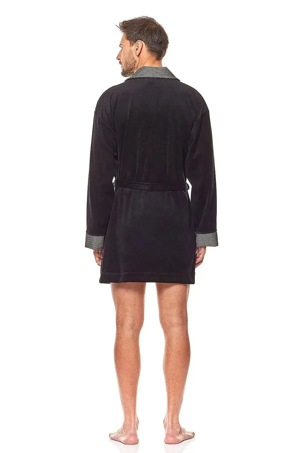 L&L collection Short men's bathrobe  Adomoo