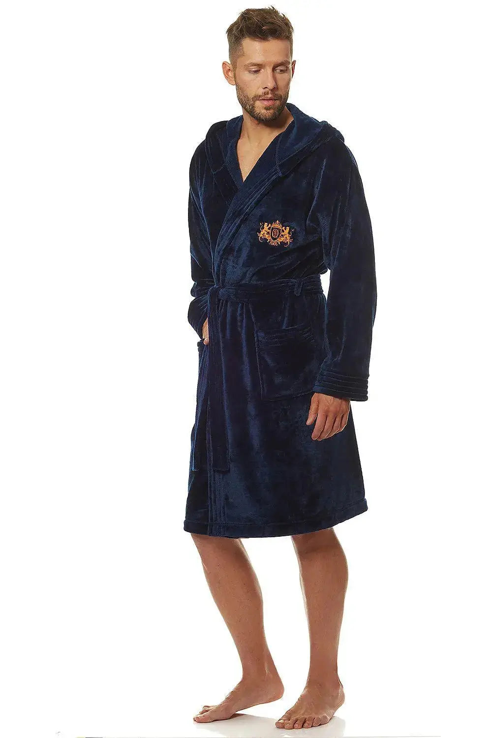 L&L collection men's bathrobe  Adomoo