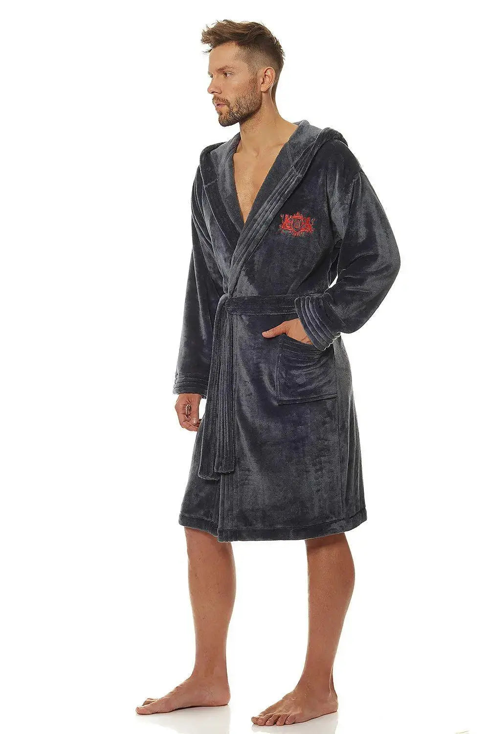 L&L collection men's bathrobe  Adomoo
