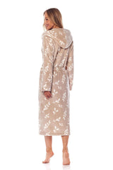 L&L collection soft and airy fabric long bathrobe  Adomoo