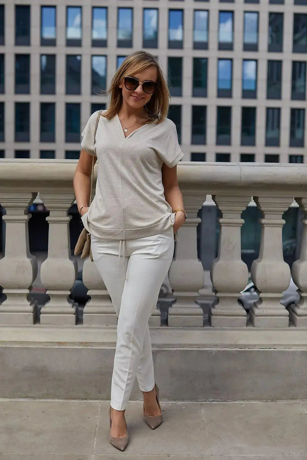 La Aurora kimono style blouse  Adomoo