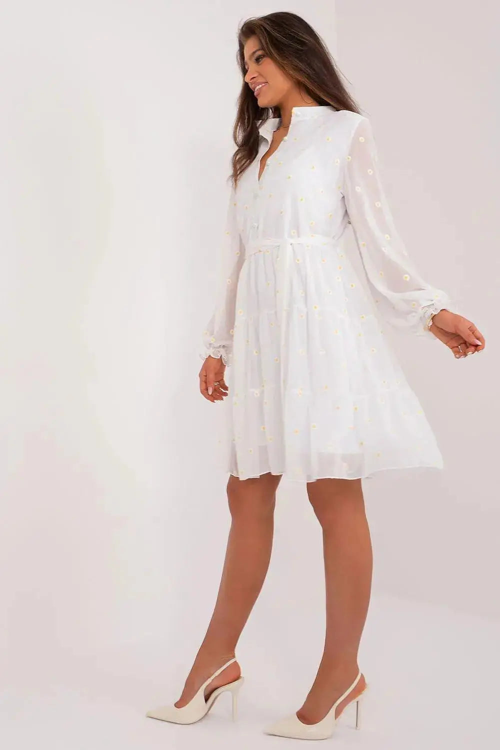 Lakerta elegance and comfort floral pattern cocktail dress  Adomoo