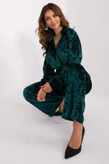 Lakerta velour shirt with pants  Adomoo