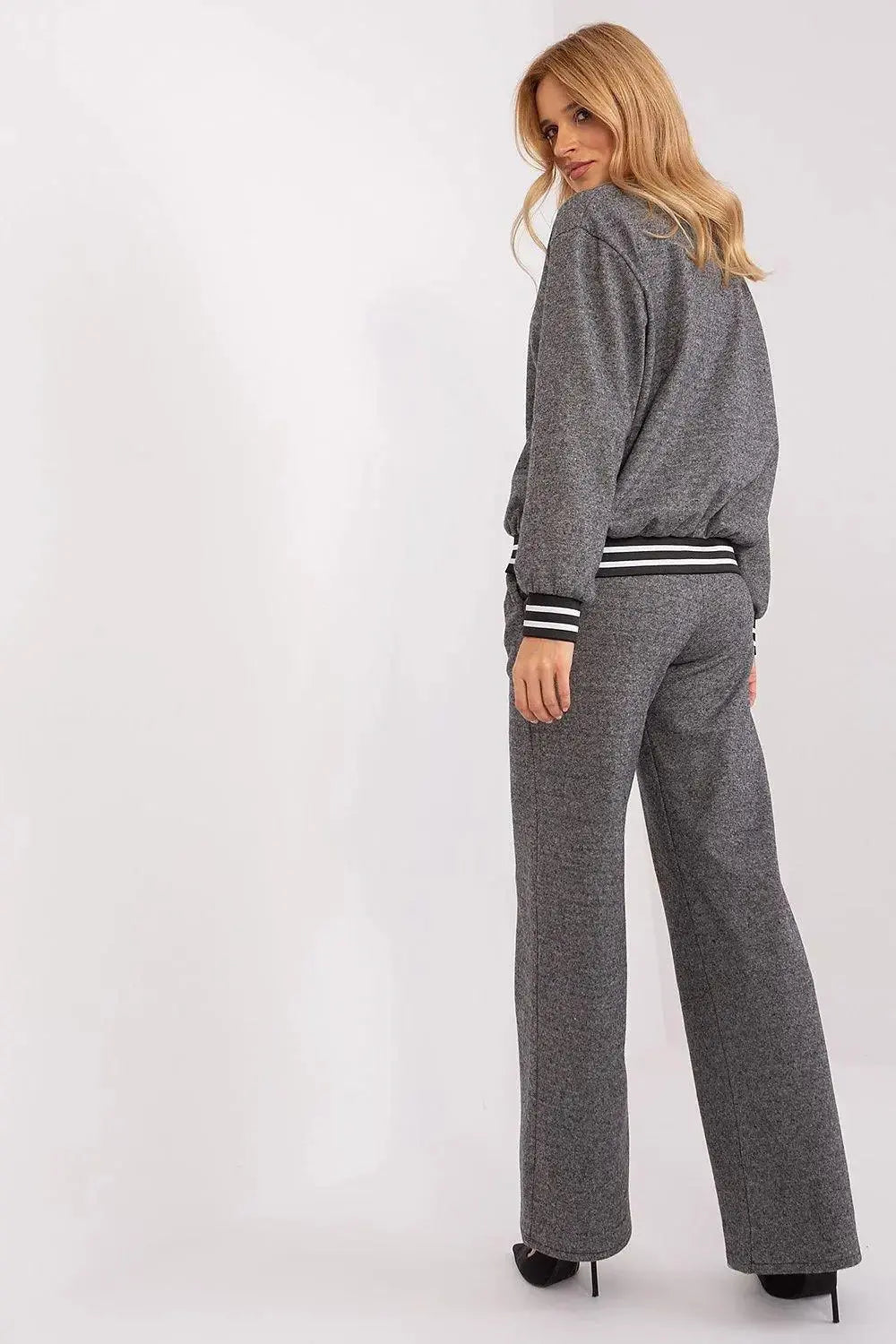 Lakerta zippered sweatshirt with pants  Adomoo