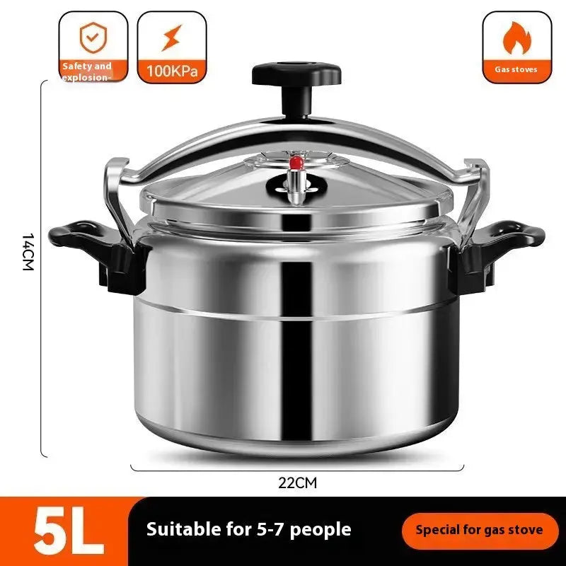 Large Capacity Explosion-proof Pressure Cooker Home Gas Stove Small Pressure Cooker  Adomoo