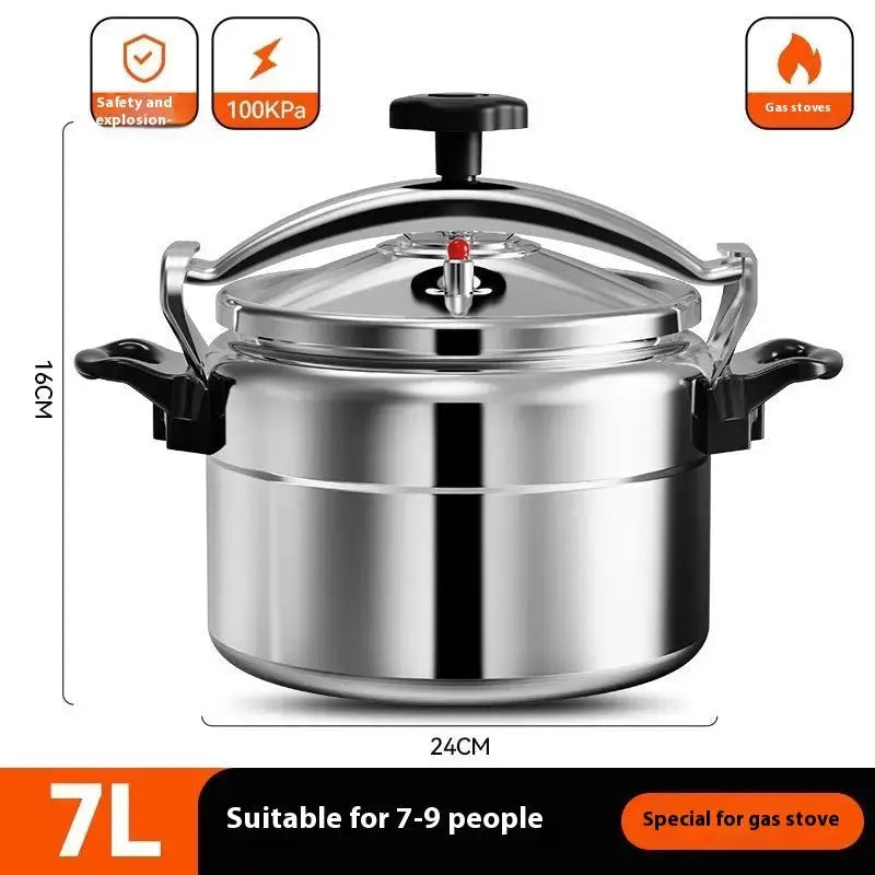 Large Capacity Explosion-proof Pressure Cooker Home Gas Stove Small Pressure Cooker  Adomoo