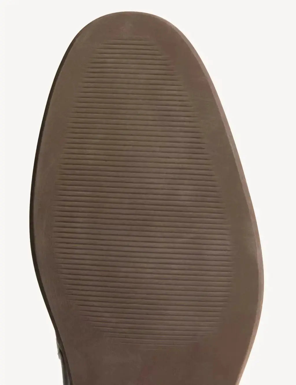 Leather Saddle Slip-On Loafers  Adomoo