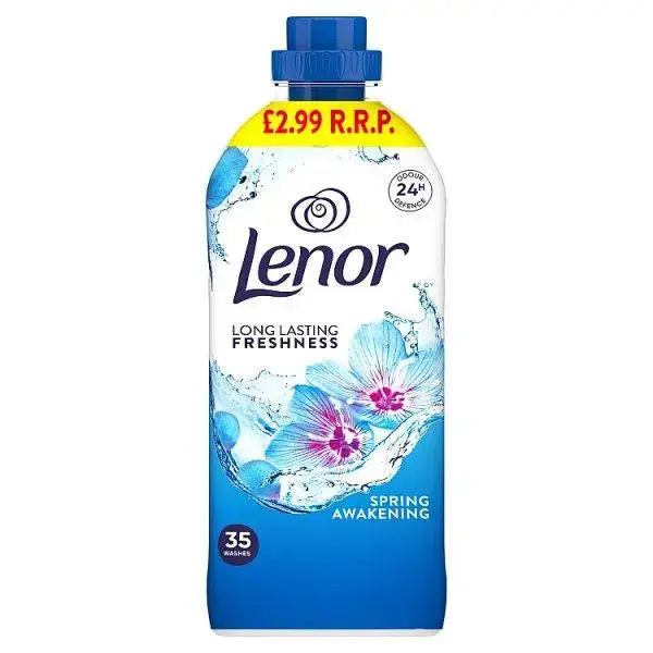 Lenor Fabric Conditioner Spring Awakening 35 Washes (Case of 8)  Adomoo