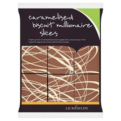 Lichfields Caramelised Biscuit Millionaire Slices 540g  Adomoo